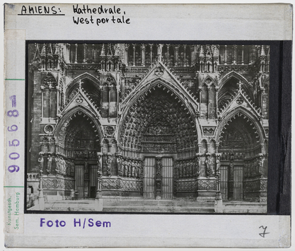 Vorschaubild Amiens: Kathedrale, Westportale 